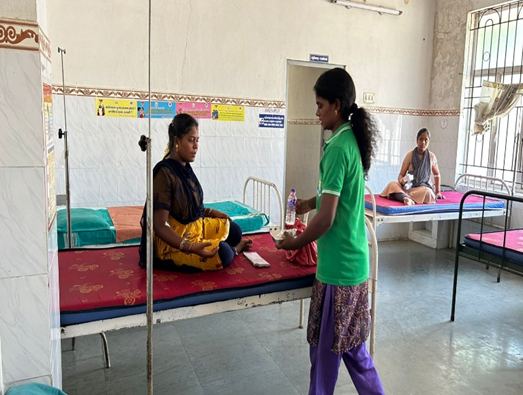 Free Food Distribution at Synthika Trust
